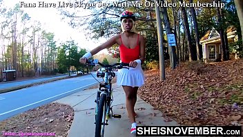 A Bike Ride With Male Best Friend Turn Into Cheating On My Boyfriend, Shy Little Msnovember Hardcore Face Down On Stomach With Oil , Tight Cunt Fucked POV By BBC In Backshot Position With Curvy Booty Jiggling, Huge Boobs & Nipples Licked on Sheisnovem