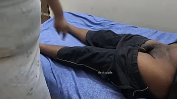 South indian lady massage