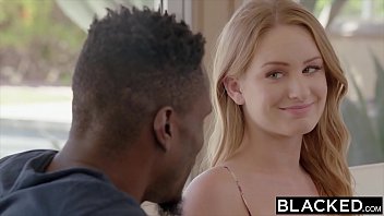 Hot blonde gets fucked by an enormous BBC