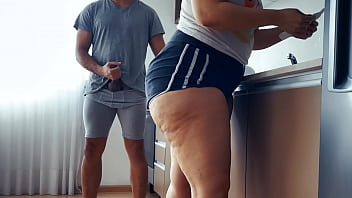 fat Ass Maid Got Fucked By Stepson