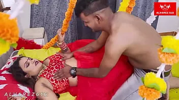 Hot indian couple first night sex short film